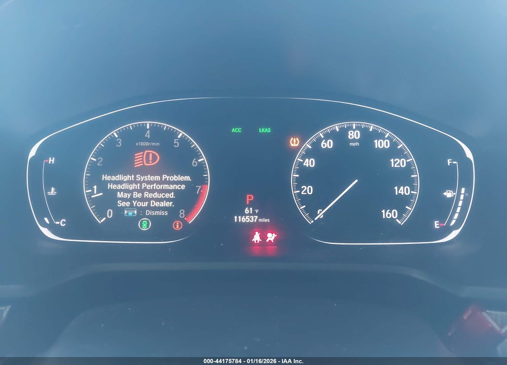 2019 HONDA ACCORD SPORT 2.0T VIN: 1HGCV2F38KA005831