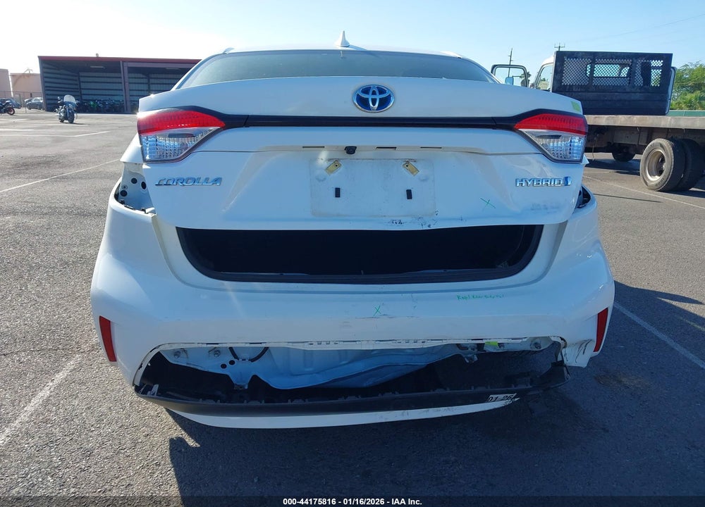 2022 TOYOTA COROLLA HYBRID LE VIN: JTDEAMDEXN3004949