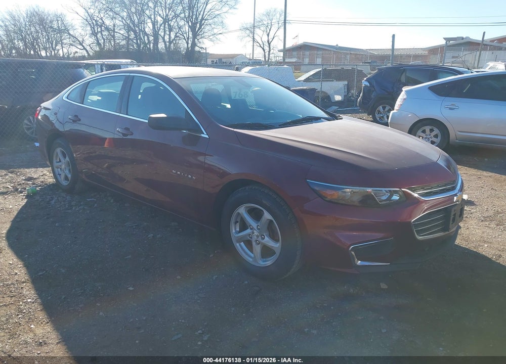 2016 CHEVROLET MALIBU LS VIN: 1G1ZB5ST6GF326360