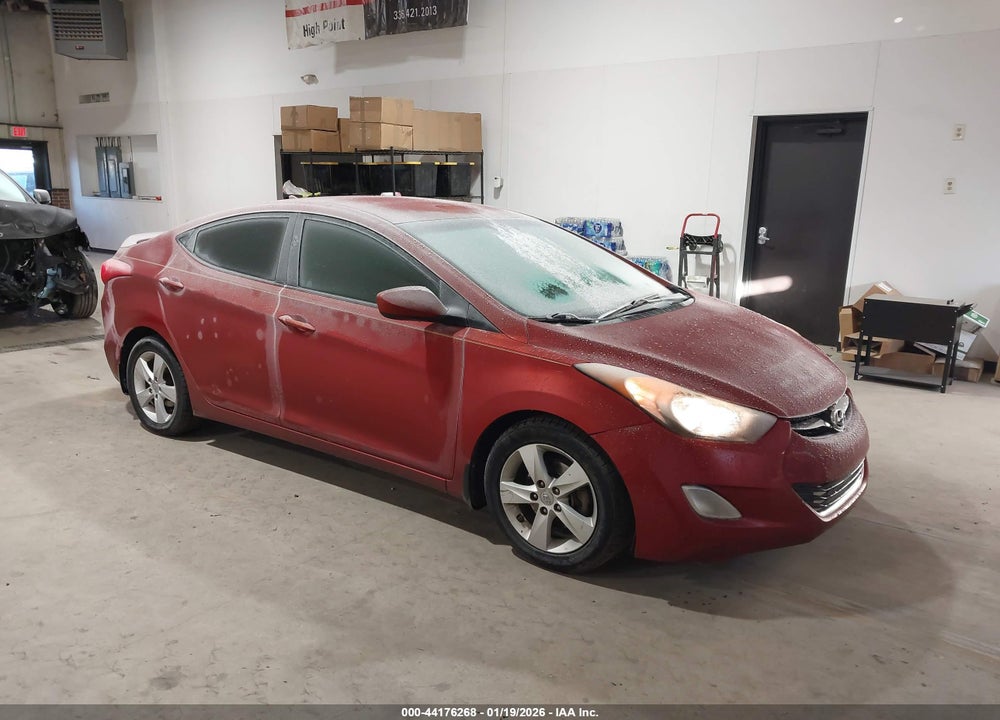 2013 HYUNDAI ELANTRA GLS VIN: 5NPDH4AE2DH318495