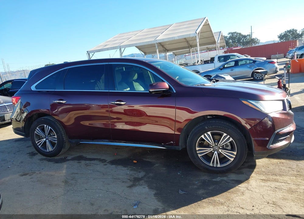 2017 ACURA MDX VIN: 5FRYD3H3XHB000560