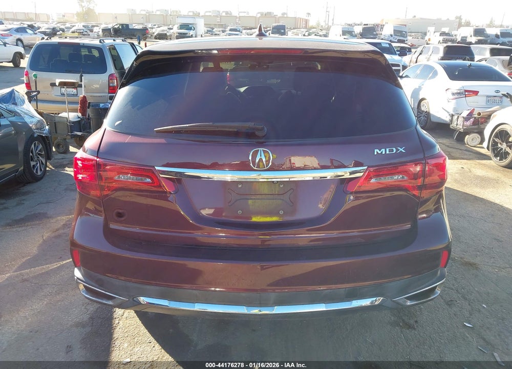 2017 ACURA MDX VIN: 5FRYD3H3XHB000560