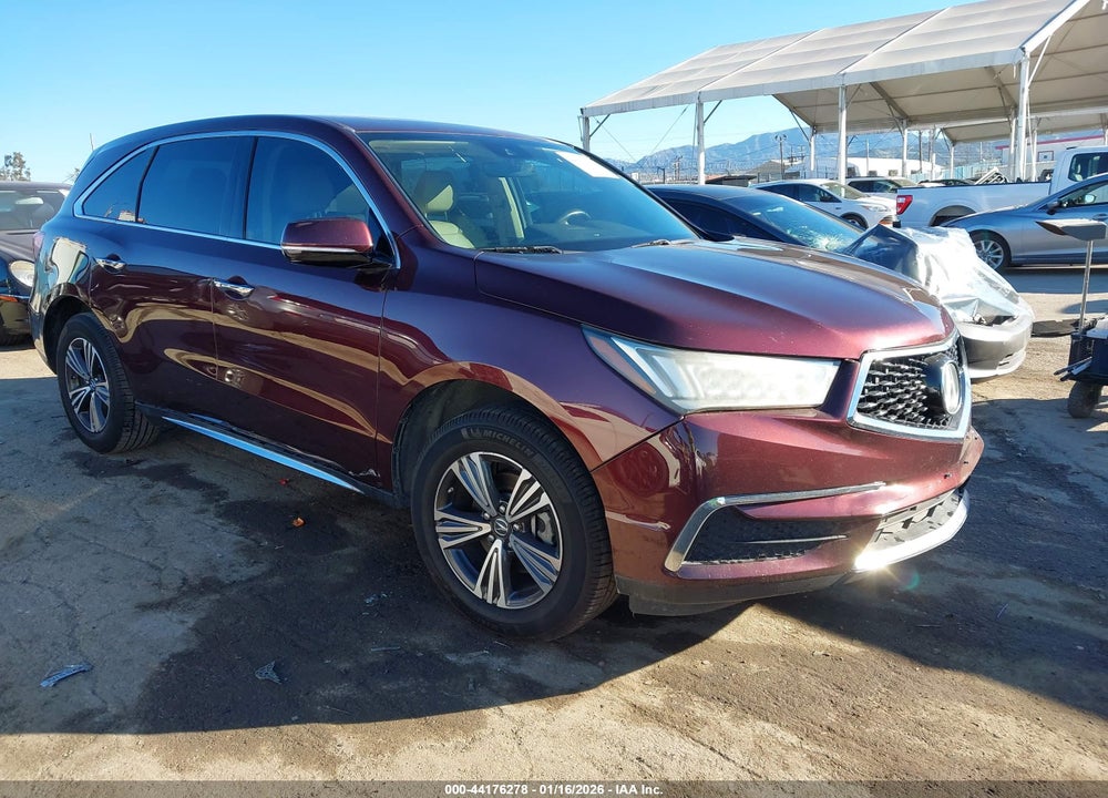 2017 ACURA MDX VIN: 5FRYD3H3XHB000560