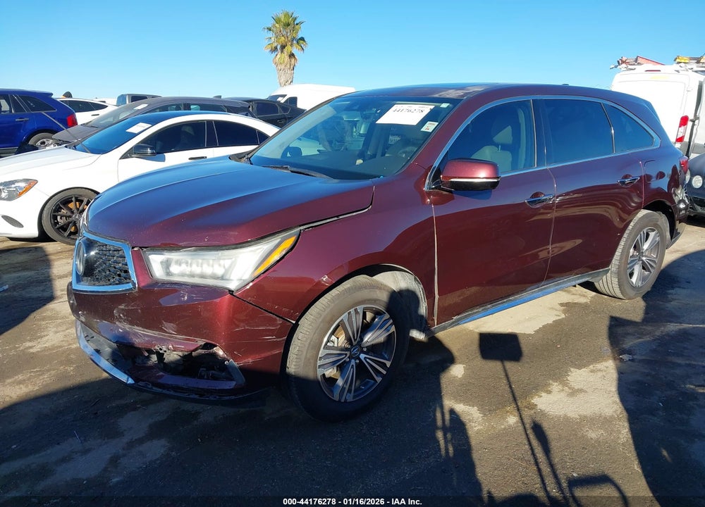 2017 ACURA MDX VIN: 5FRYD3H3XHB000560