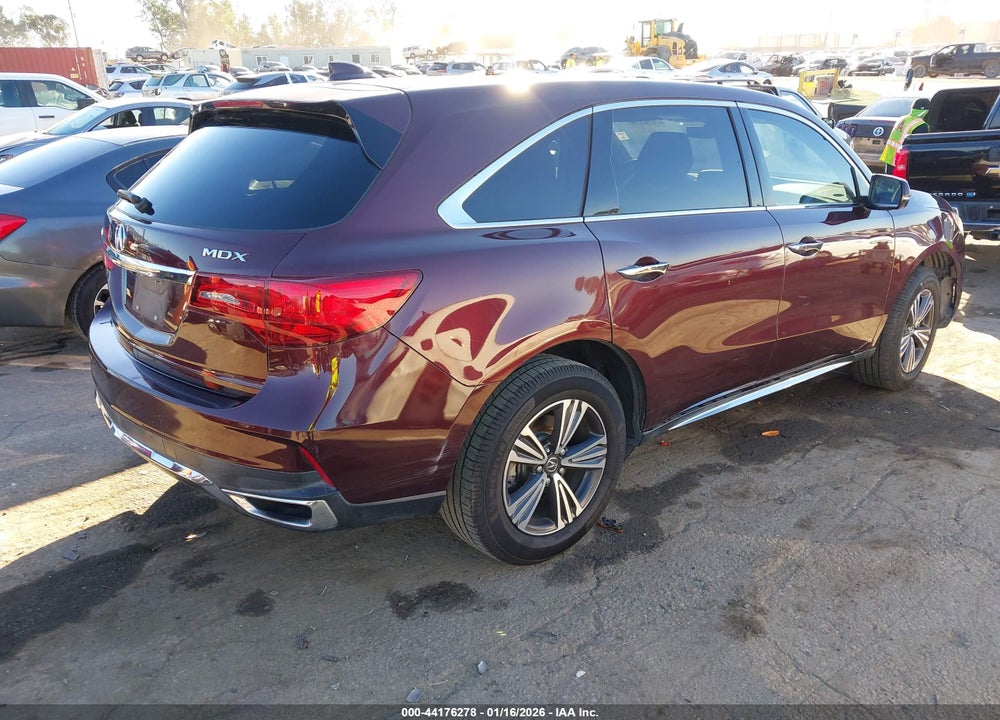 2017 ACURA MDX VIN: 5FRYD3H3XHB000560