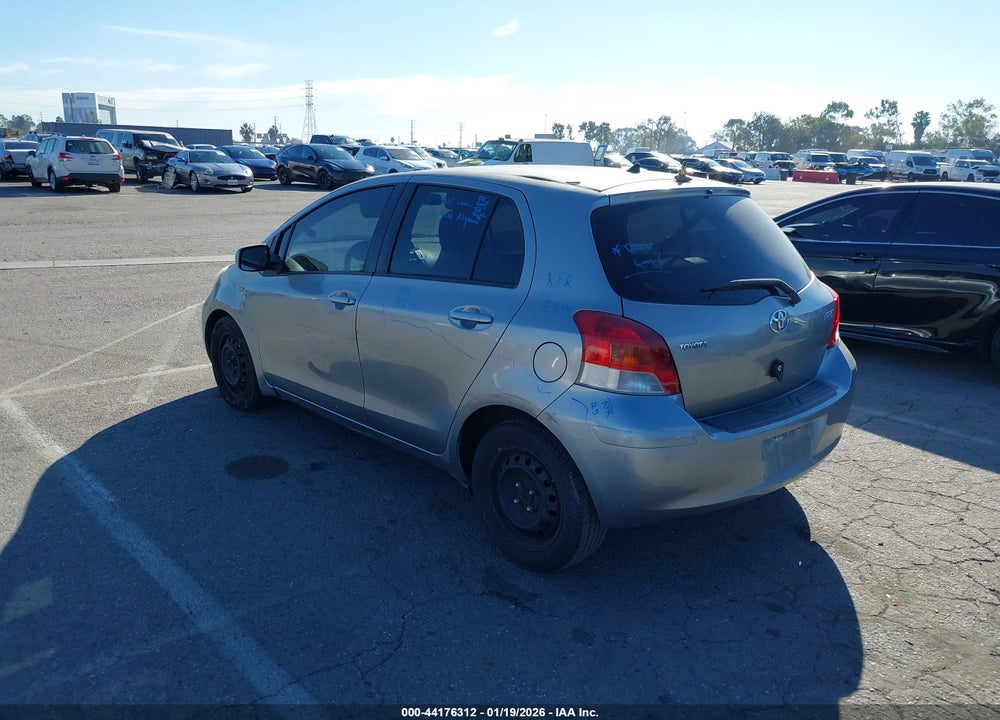 2010 TOYOTA YARIS VIN: JTDKT4K32A5320360