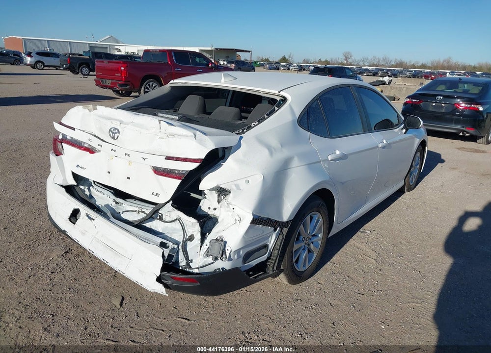 2025 TOYOTA CAMRY LE VIN: 4T1DAACK3SU188036