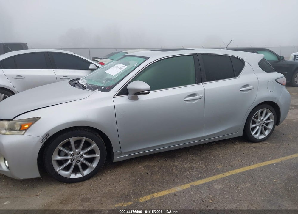 2012 LEXUS CT 200H PREMIUM VIN: JTHKD5BH7C2103842