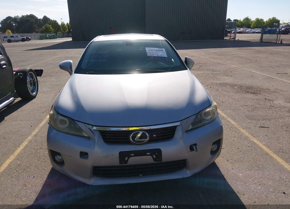 2012 LEXUS CT 200H PREMIUM VIN: JTHKD5BH7C2103842