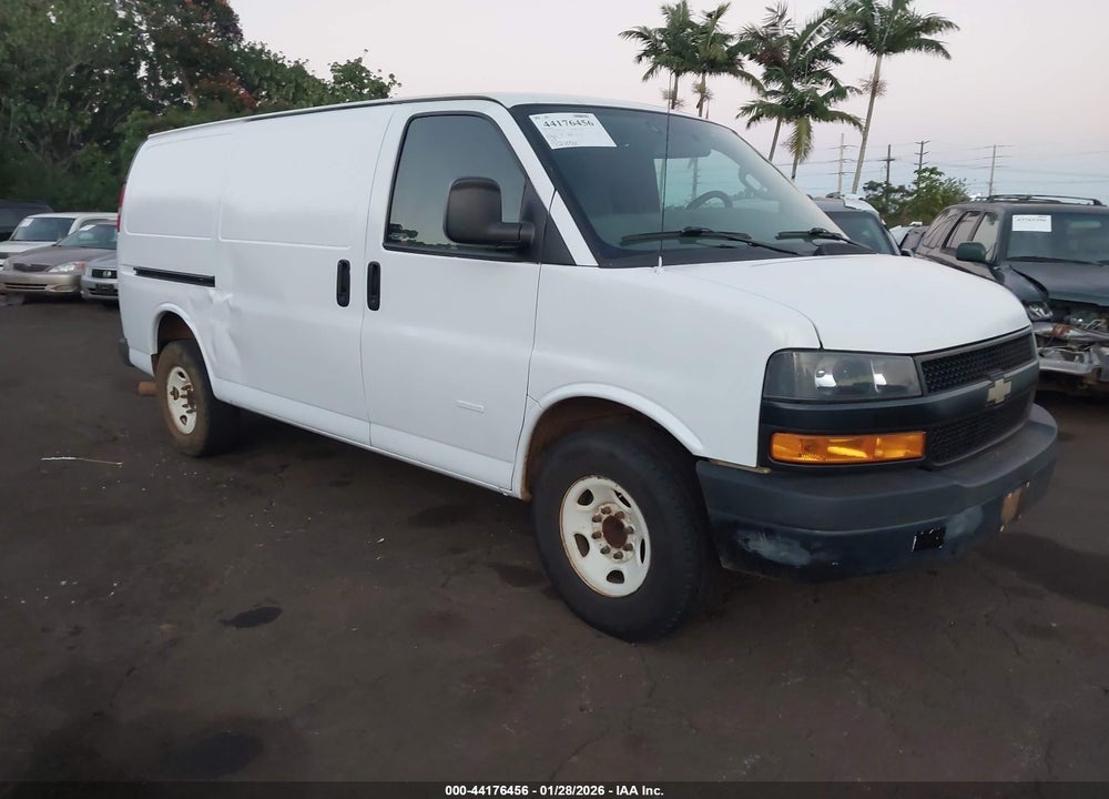 2018 CHEVROLET EXPRESS 2500 WORK VAN VIN: 1GCWGAF1XJ1339940