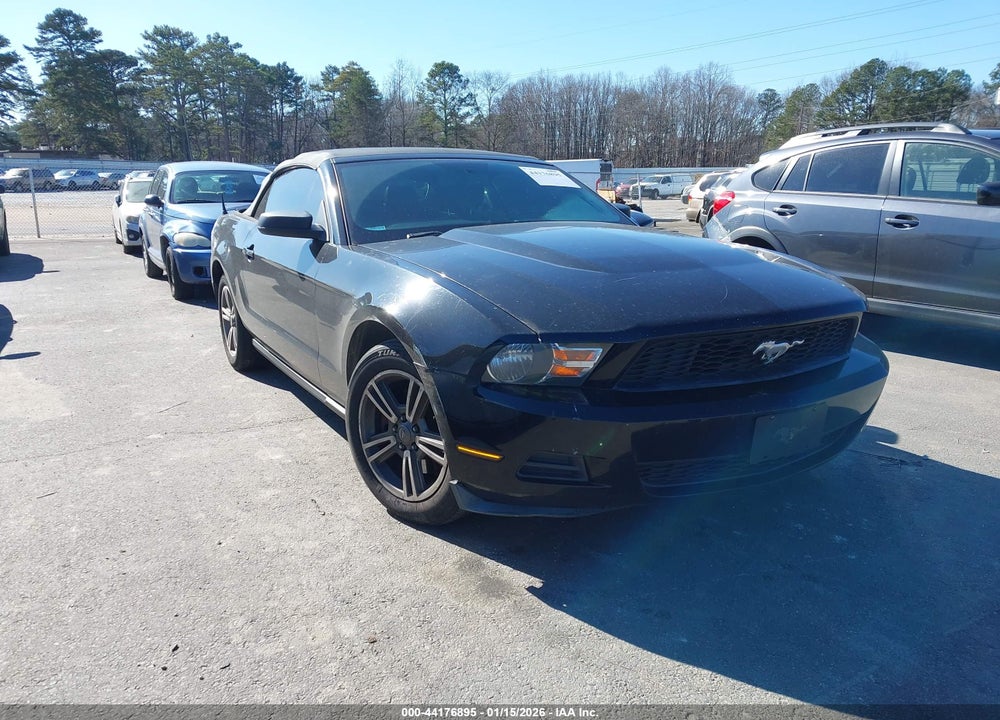 2012 FORD MUSTANG V6 PREMIUM VIN: 1ZVBP8EM4C5282582