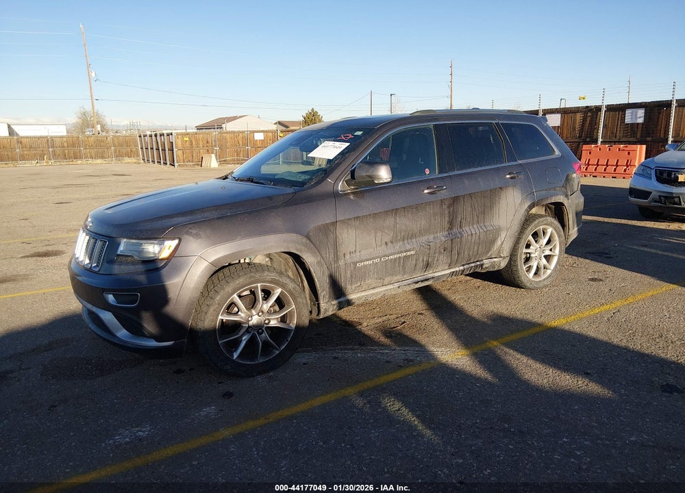 2016 JEEP GRAND CHEROKEE SUMMIT VIN: 1C4RJFJG2GC309688
