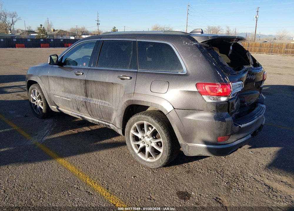 2016 JEEP GRAND CHEROKEE SUMMIT VIN: 1C4RJFJG2GC309688