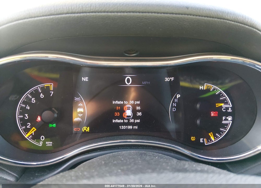 2016 JEEP GRAND CHEROKEE SUMMIT VIN: 1C4RJFJG2GC309688