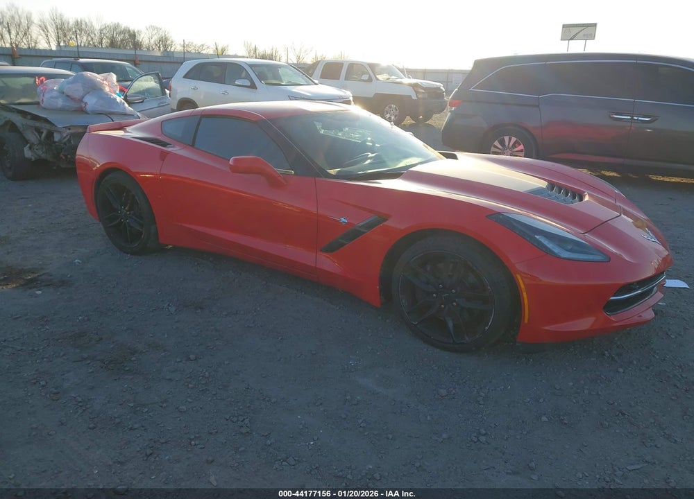 2016 CHEVROLET CORVETTE STINGRAY Z51 VIN: 1G1YM2D70G5100437