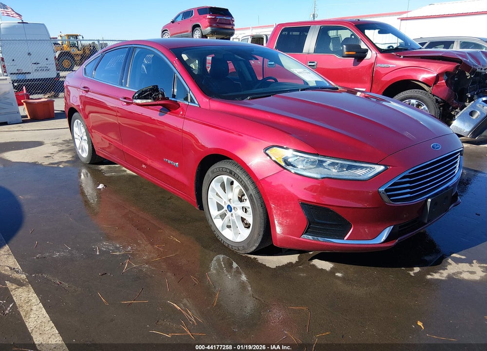 2019 FORD FUSION HYBRID SEL VIN: 3FA6P0MU0KR137340