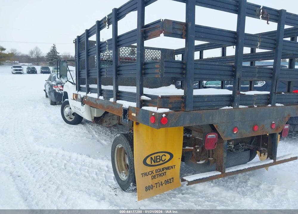 2008 CHEVROLET SILVERADO 3500HD CHASSIS WORK TRUCK VIN: 1GBJC34KX8E112655