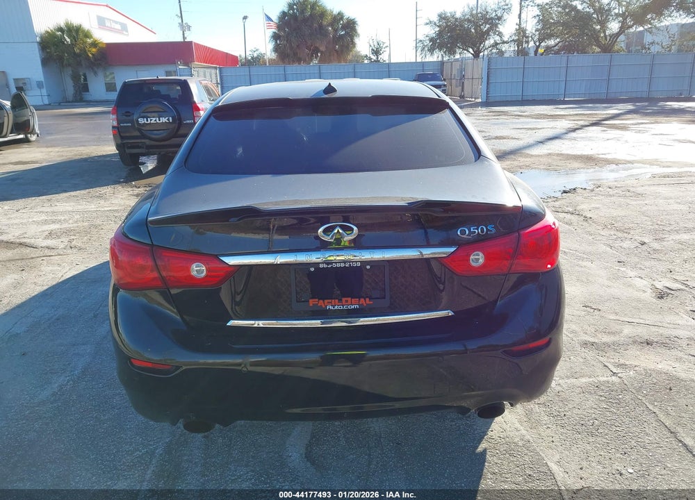 2014 INFINITI Q50 HYBRID SPORT VIN: JN1AV7AR0EM702771