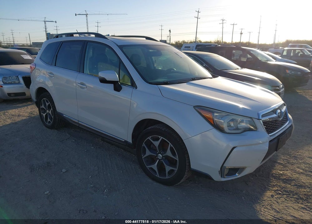 2015 SUBARU FORESTER 2.0XT TOURING VIN: JF2SJGUC8FH512104