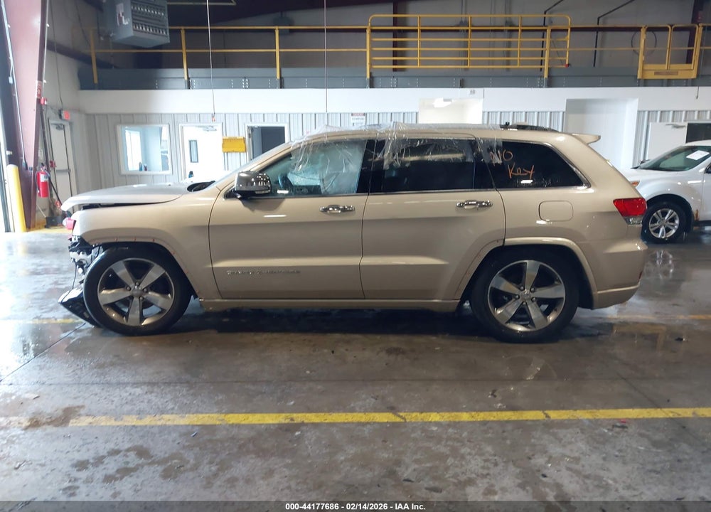 2014 JEEP GRAND CHEROKEE OVERLAND VIN: 1C4RJFCG8EC153232