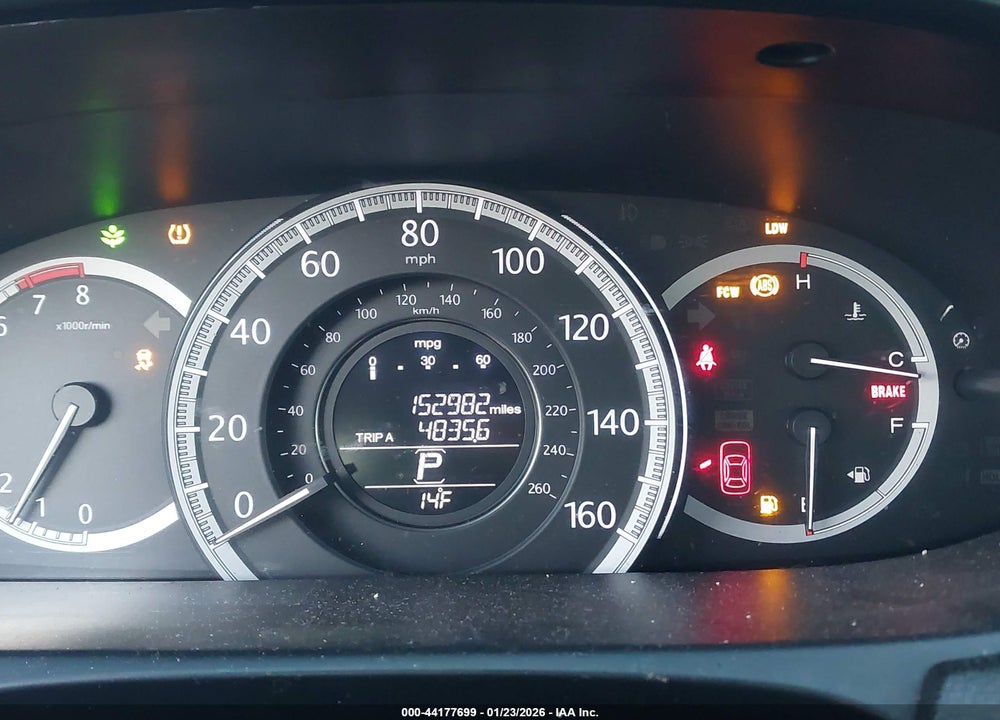 2015 HONDA ACCORD EX-L VIN: 1HGCR2F87FA265451