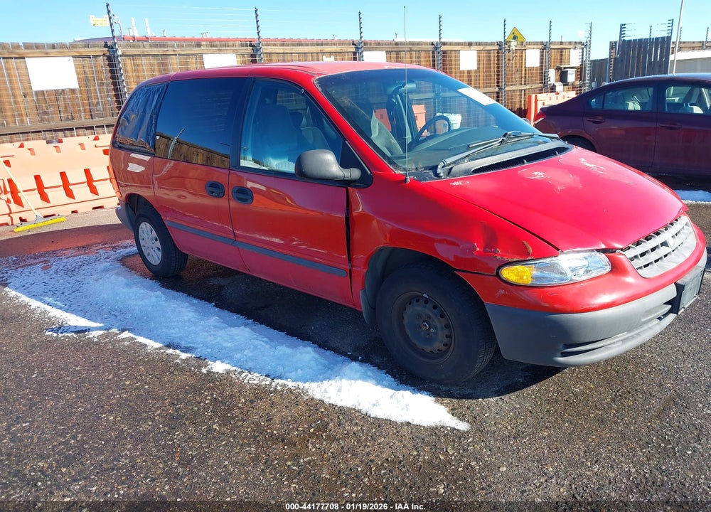 2000 PLYMOUTH VOYAGER VIN: 2P4GP2535YR543947