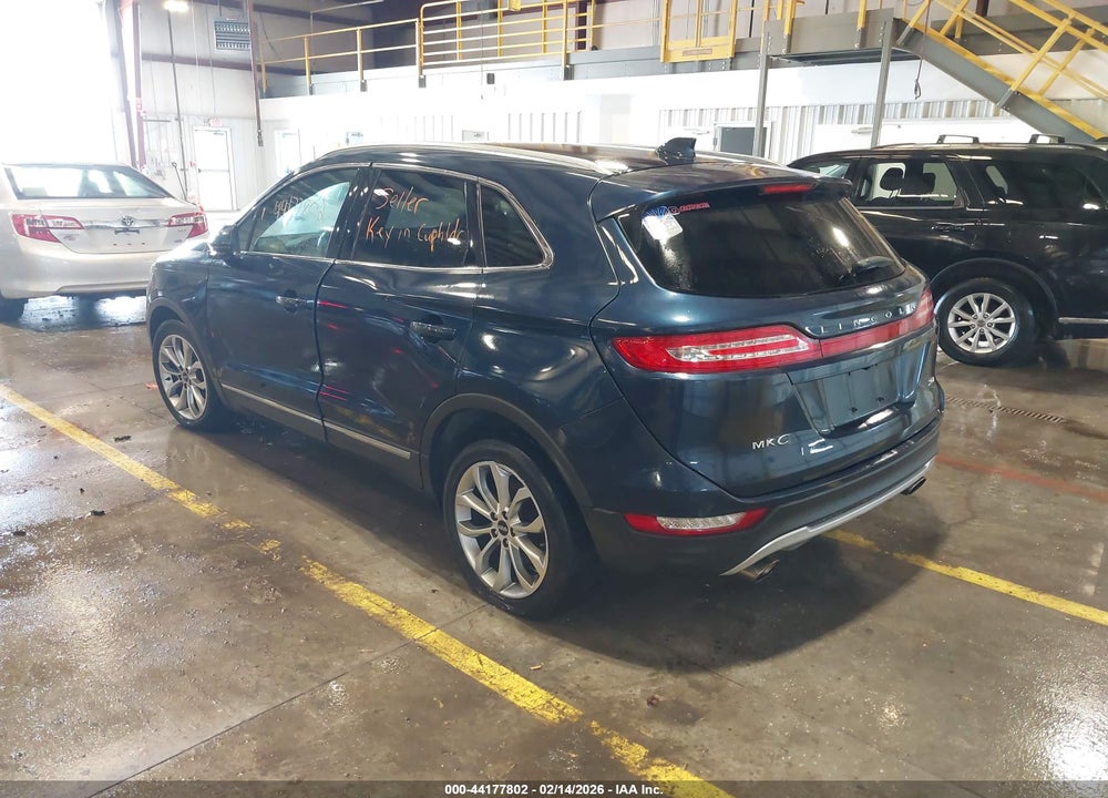 2017 LINCOLN MKC SELECT VIN: 5LMCJ2C96HUL07654