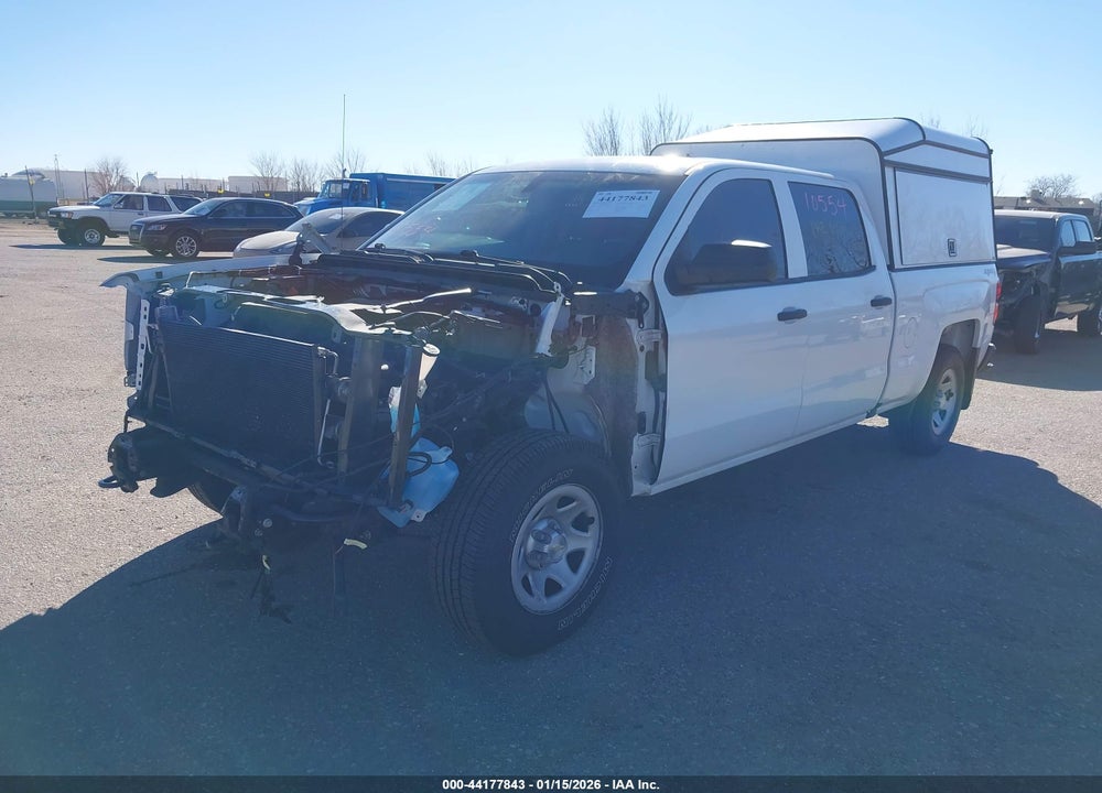 2016 CHEVROLET SILVERADO 1500 WT VIN: 3GCUKNEC7GG375031