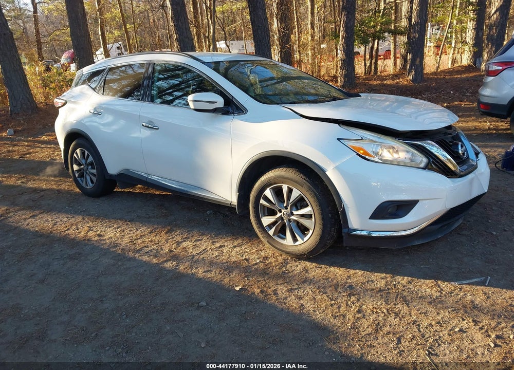 2016 NISSAN MURANO SV VIN: 5N1AZ2MG8GN155689