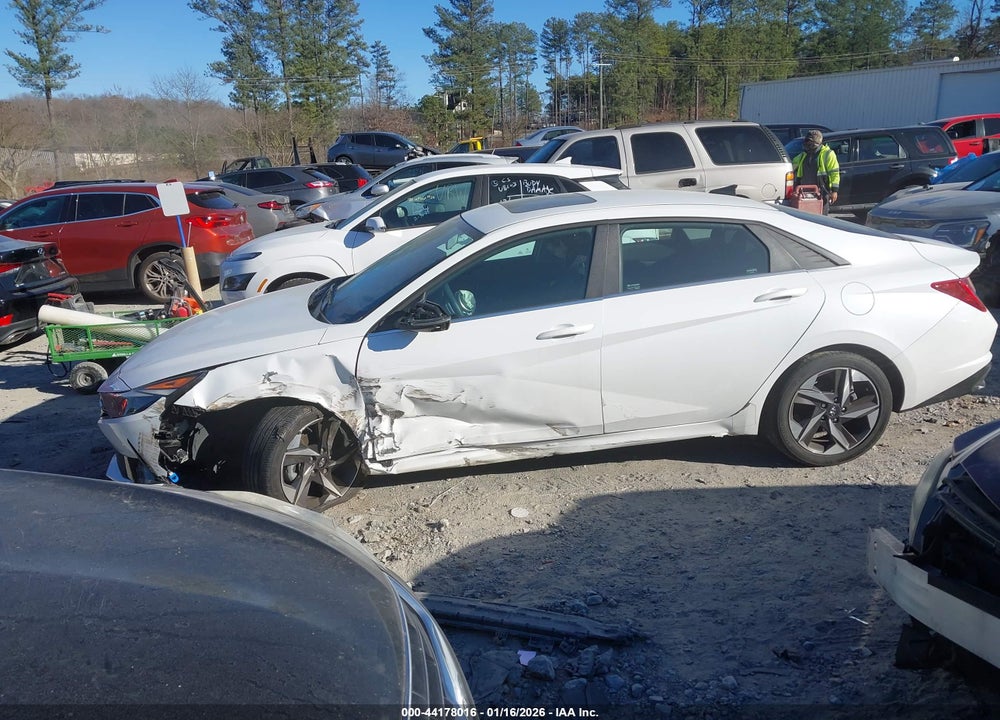2021 HYUNDAI ELANTRA SEL VIN: 5NPLN4AG4MH023615