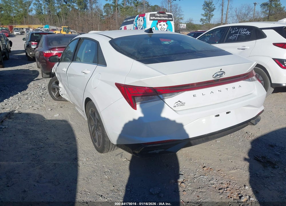 2021 HYUNDAI ELANTRA SEL VIN: 5NPLN4AG4MH023615