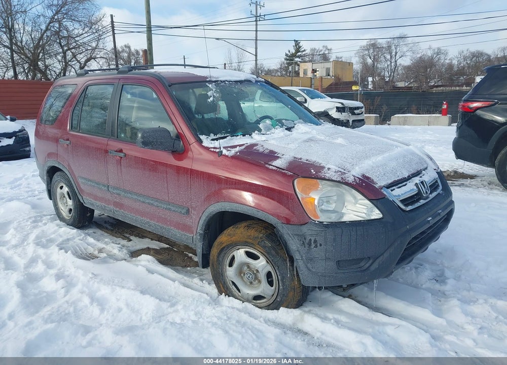 2004 HONDA CR-V LX VIN: JHLRD78434C043718