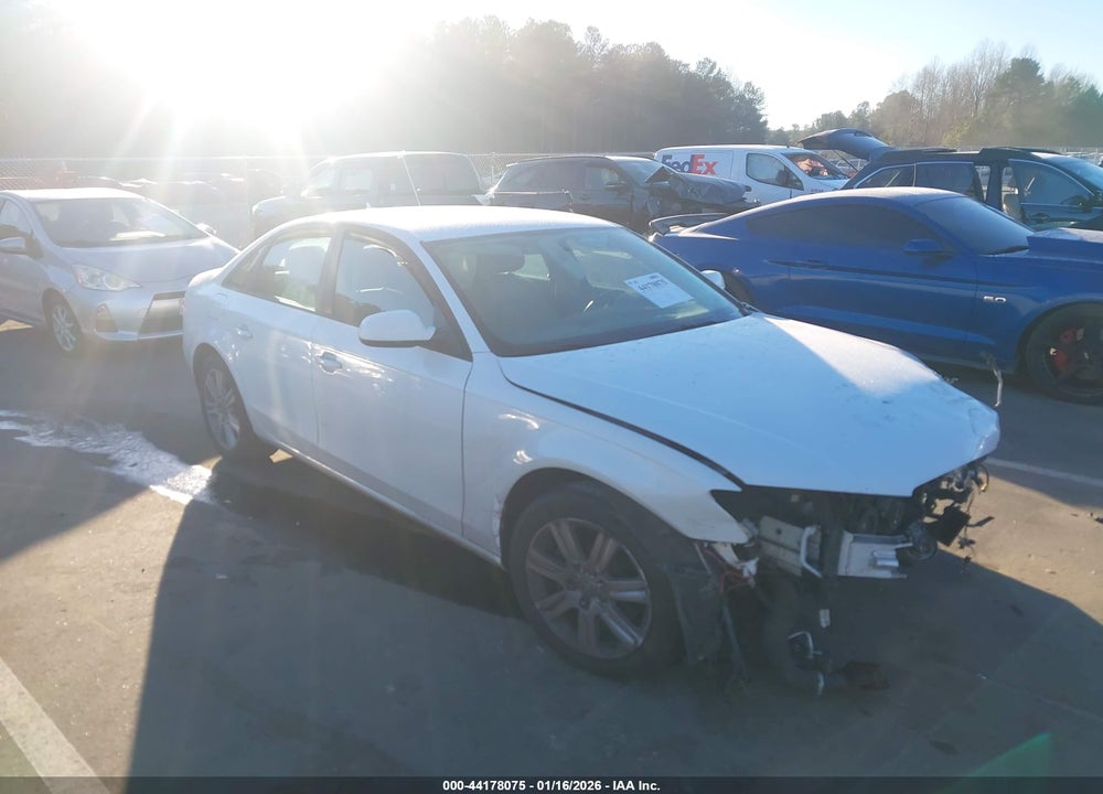 2011 AUDI A4 2.0T PREMIUM VIN: WAUBFAFL8BN031501