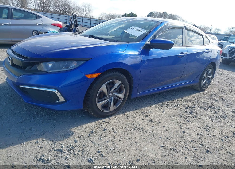 2020 HONDA CIVIC LX VIN: 2HGFC2F69LH556222