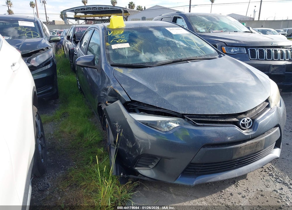2015 TOYOTA COROLLA L VIN: 5YFBURHE3FP305203