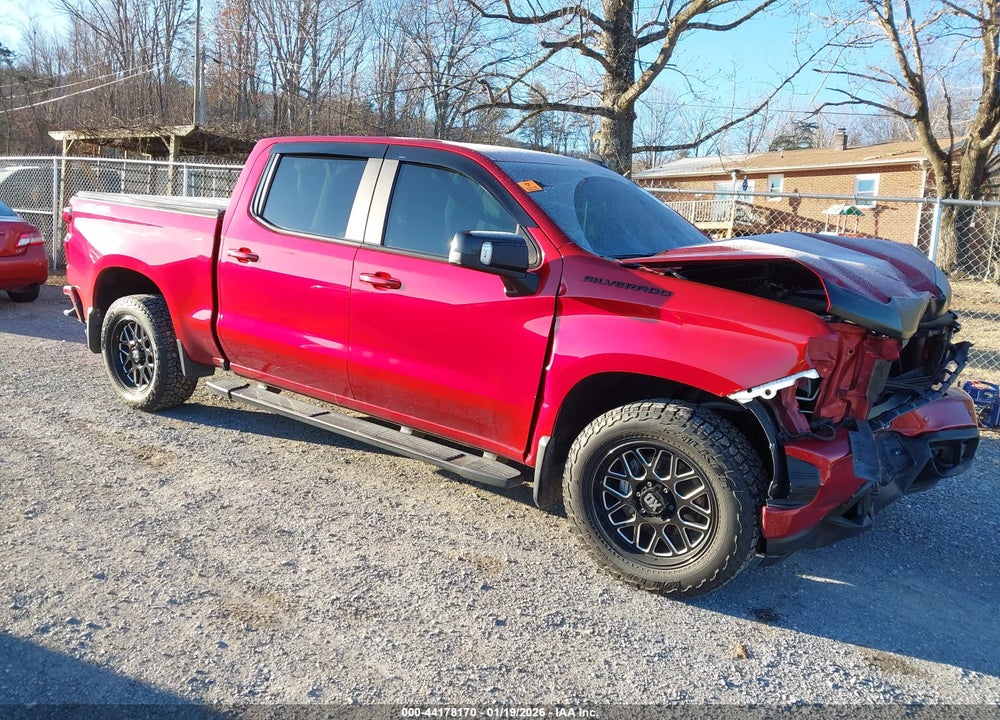 2022 CHEVROLET SILVERADO 1500 LTD 4WD  SHORT BED RST VIN: 1GCUYEED1NZ220611