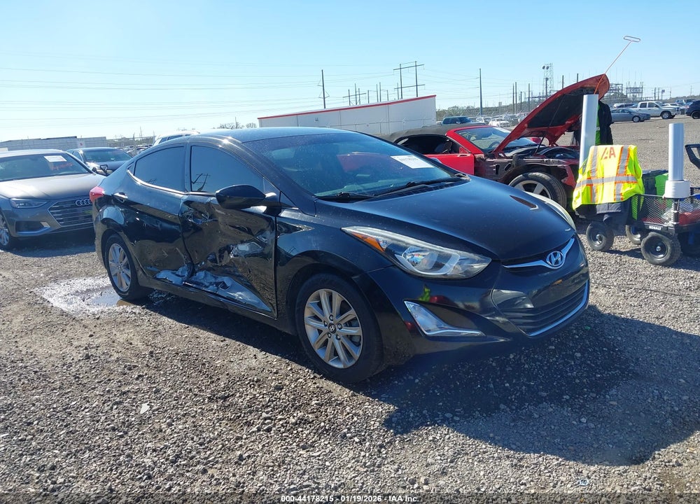 2016 HYUNDAI ELANTRA SE VIN: 5NPDH4AE3GH739484