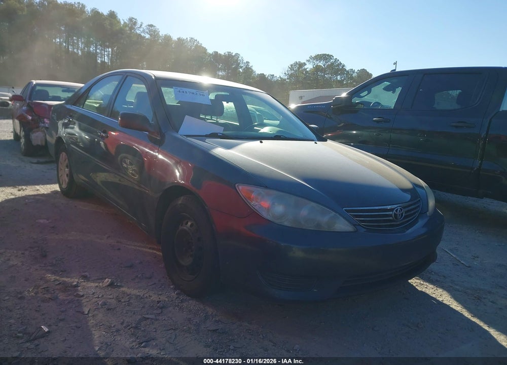 2005 TOYOTA CAMRY LE VIN: 4T1BE32K85U409272