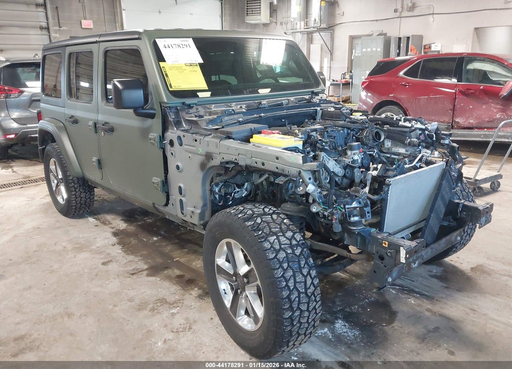 2019 JEEP WRANGLER UNLIMITED SAHARA 4X4 VIN: 1C4HJXEN4KW591964