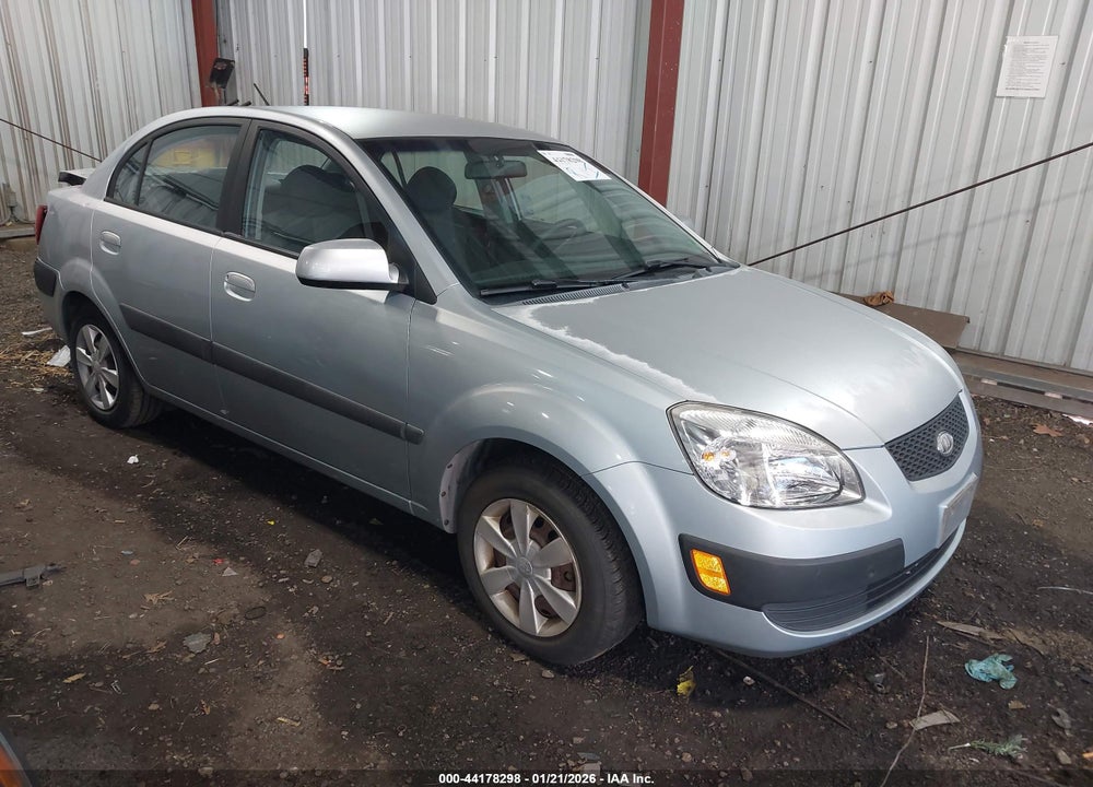 2006 KIA RIO LX VIN: KNADE123266037134