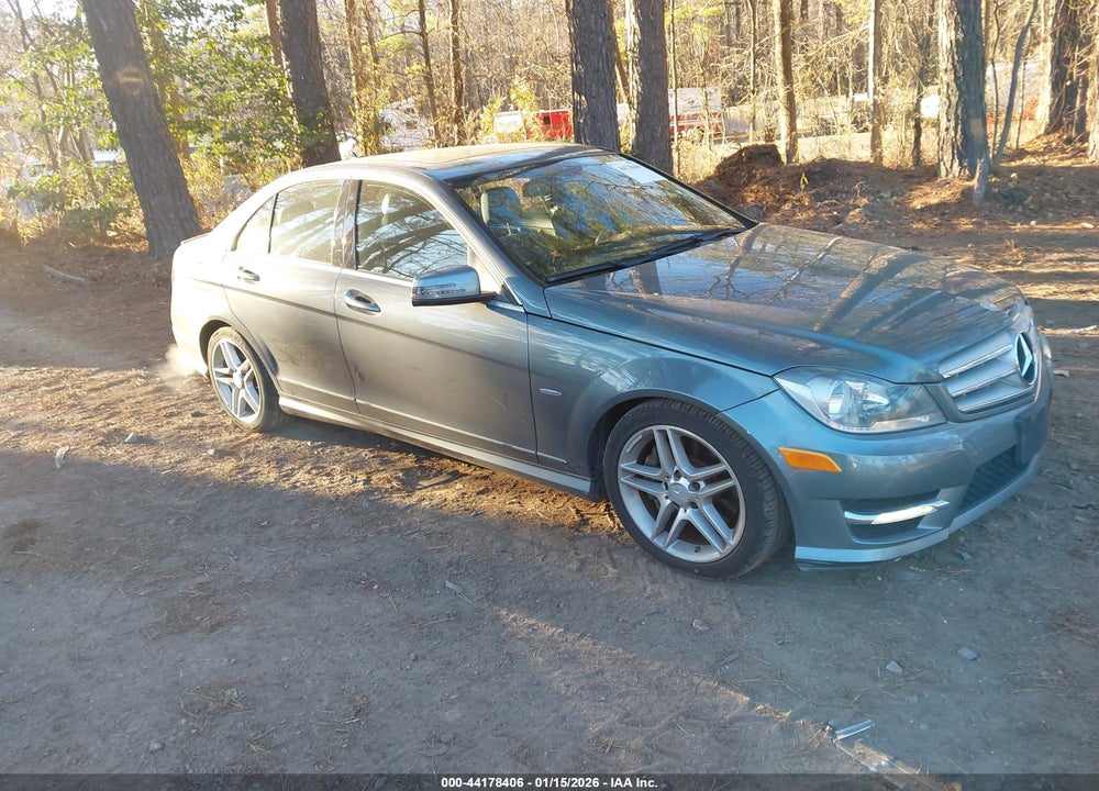 2012 MERCEDES-BENZ C 350 SPORT VIN: WDDGF5HB7CR214229
