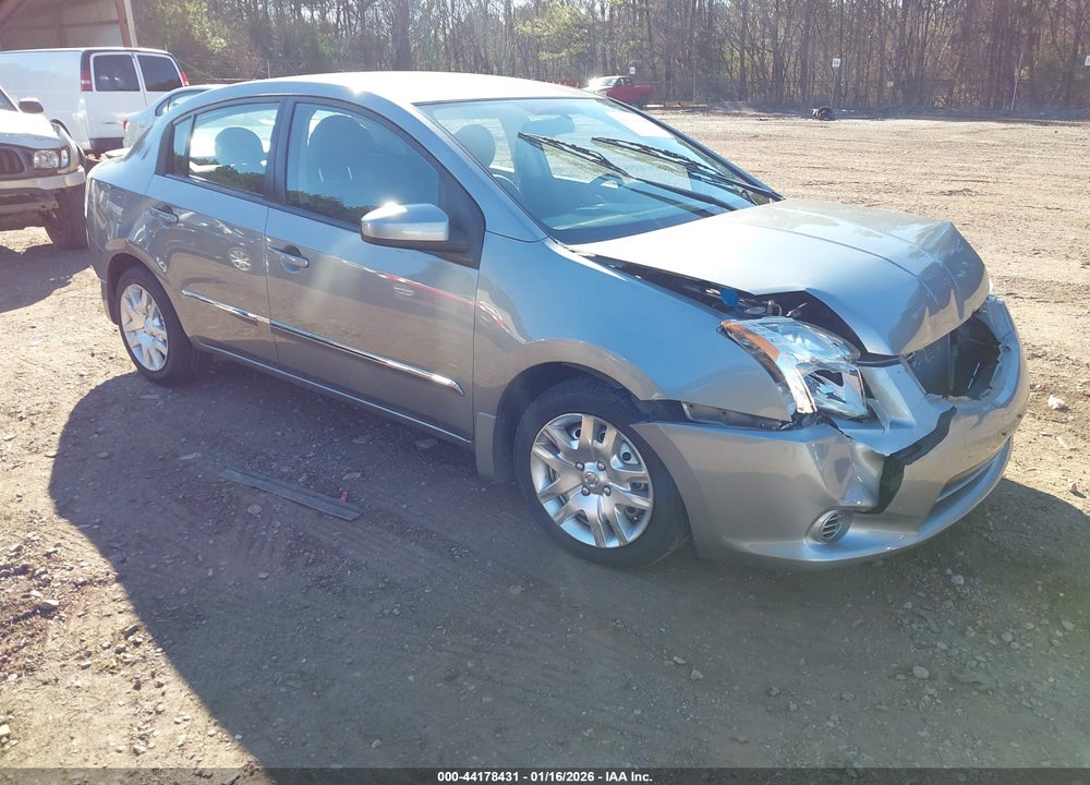 2012 NISSAN SENTRA 2.0 S VIN: 3N1AB6AP5CL606000