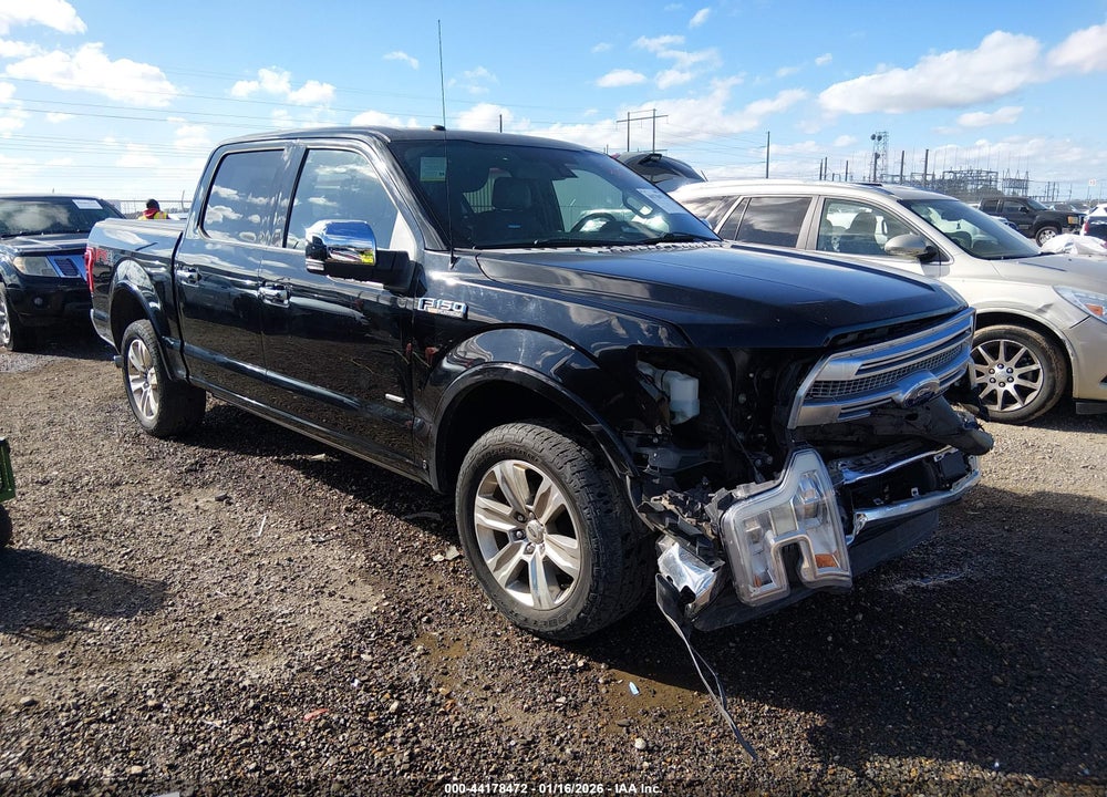2016 FORD F-150 PLATINUM VIN: 1FTEW1EG7GFA28417