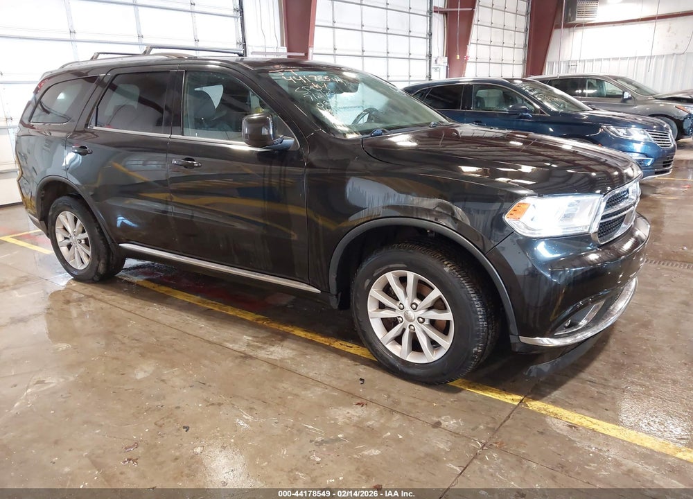 2014 DODGE DURANGO SXT VIN: 1C4RDJAG2EC370823