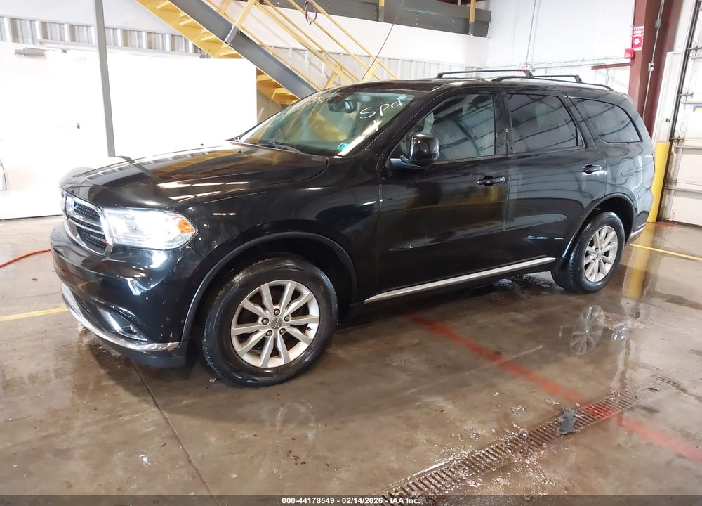 2014 DODGE DURANGO SXT VIN: 1C4RDJAG2EC370823