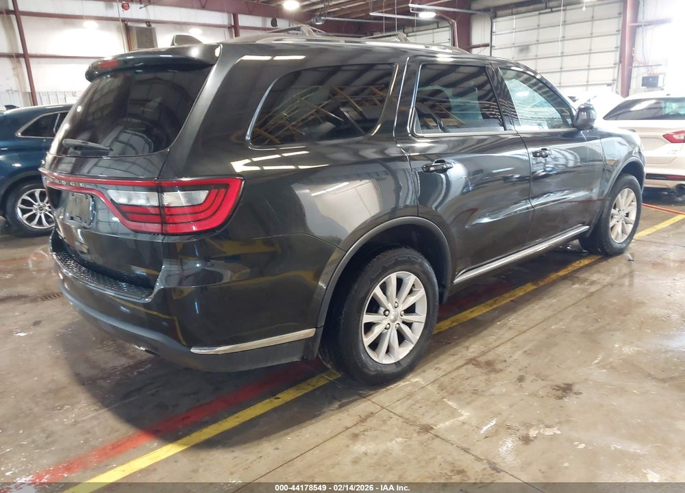 2014 DODGE DURANGO SXT VIN: 1C4RDJAG2EC370823