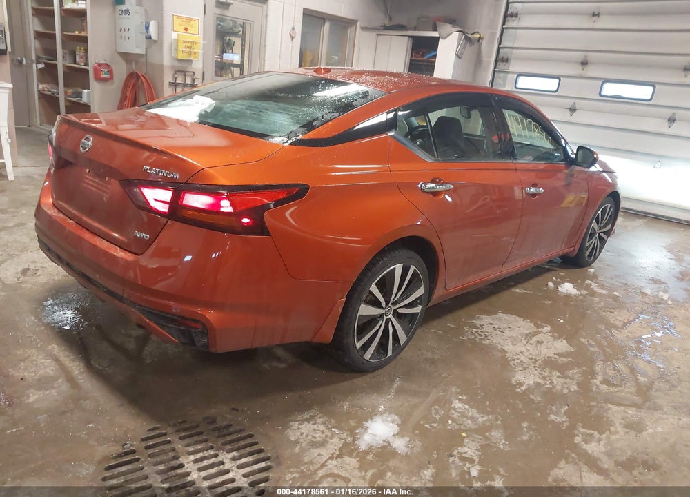 2019 NISSAN ALTIMA 2.5 PLATINUM VIN: 1N4BL4FW8KN310623