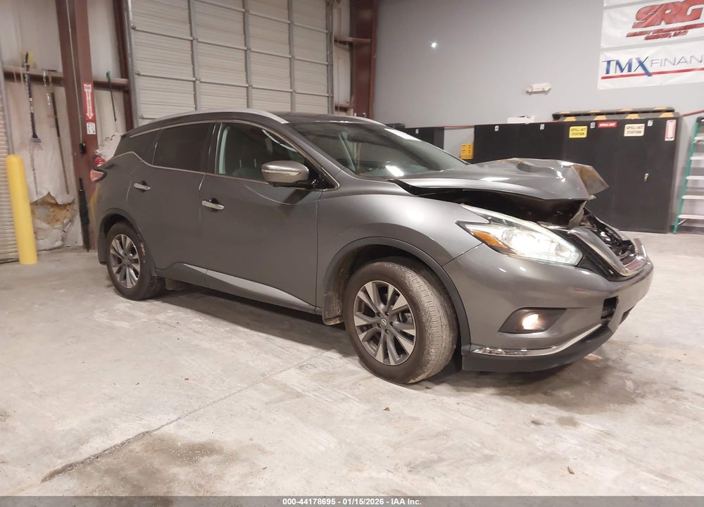 2015 NISSAN MURANO SL VIN: 5N1AZ2MG9FN281431