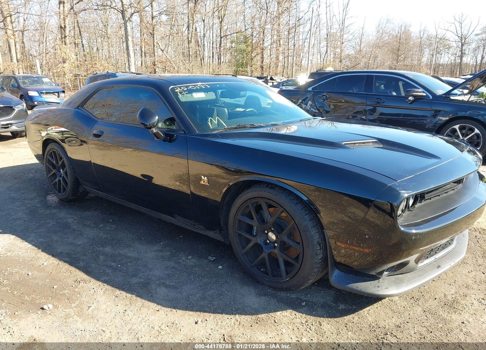 2015 DODGE CHALLENGER R/T SCAT PACK VIN: 2C3CDZFJ4FH876536
