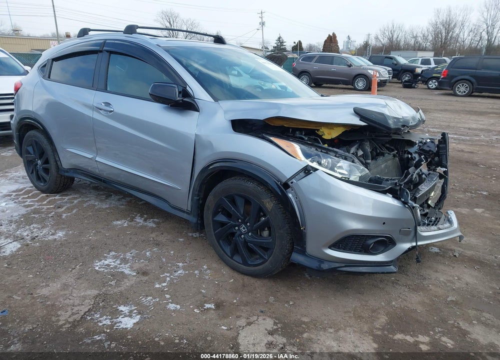 2022 HONDA HR-V AWD SPORT VIN: 3CZRU6H18NM728742